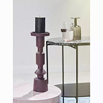 Подсвечник фигурный сливовый Bright Accent 35 см варинант исполнения - 4 | Loft Concept в Саратове