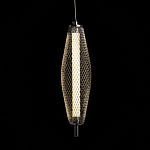 Люстра круглая каскадня с 5-ю плафонами из металлической сетки Mesh Lampshade Lighting варинант исполнения - 5 | Loft Concept в Саратове