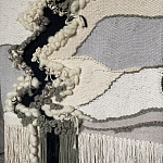 Панно ручная работа Черно-Белый Природный Орнамент  варинант исполнения - 1 | Loft Concept в Саратове