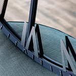 Часы настенные зеркальные с серебряным металлическим циферблатом Mirror Tower Clock варинант исполнения - 4 | Loft Concept в Саратове