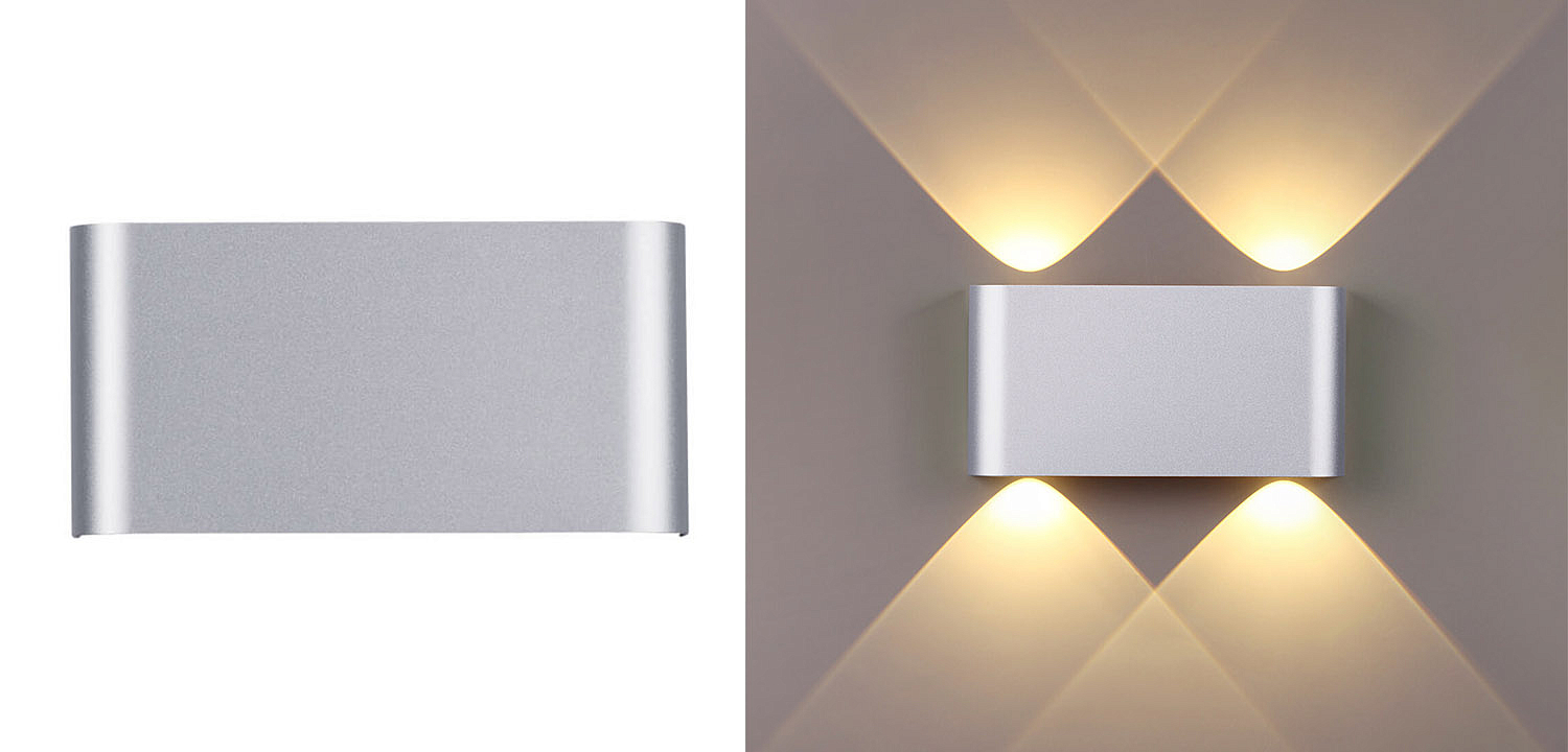 Бра Obverse Silver Rectangle A Wall lamp Бра Obverse Silver Rectangle A Wall lamp - Loft-Concept в Саратове