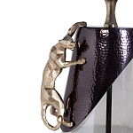 Настольная лампа с декором в виде ягуара Golden Jaguar варинант исполнения - 1 | Loft Concept в Саратове