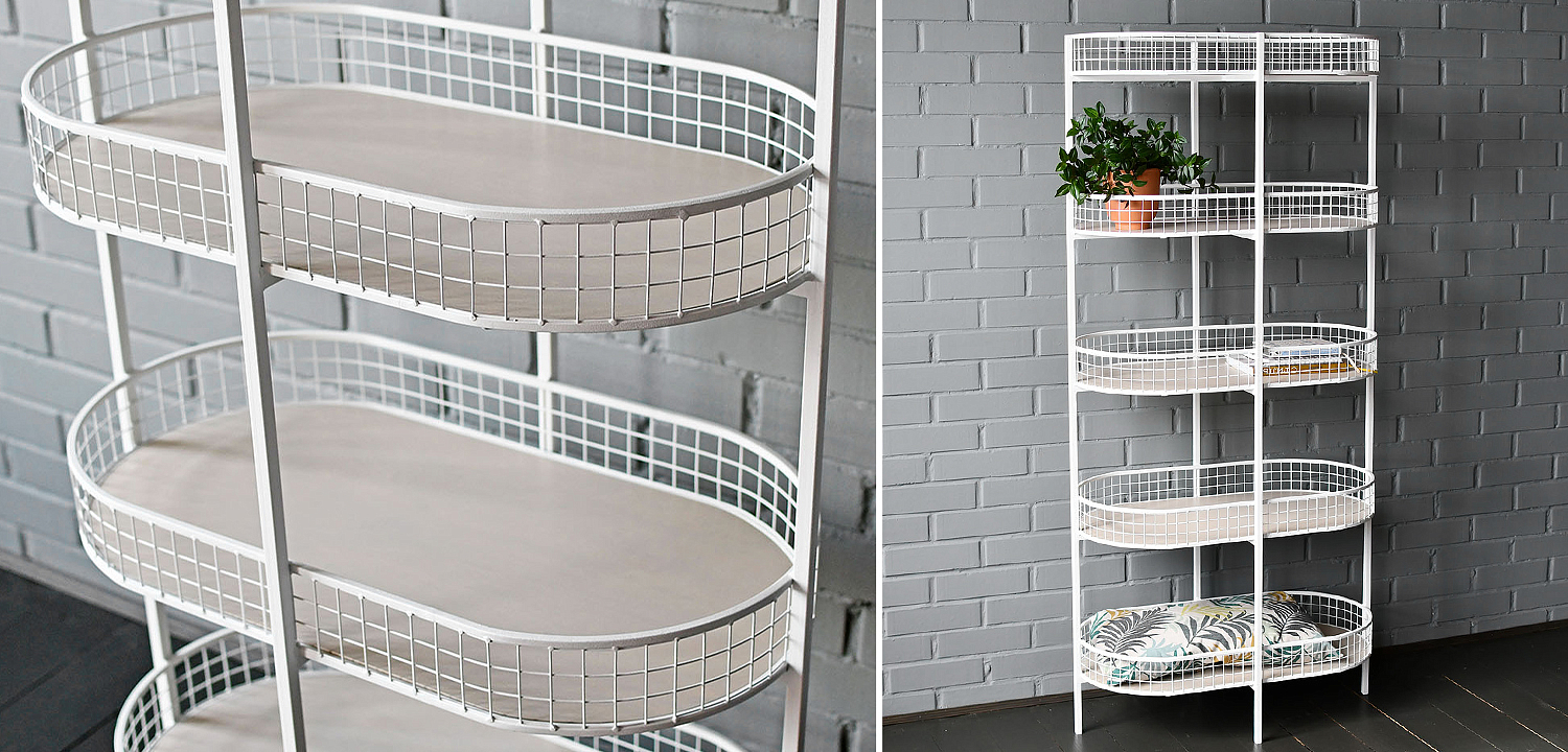 Стеллаж Roan Industrial Metal Rust Rack Стеллаж Roan Industrial Metal Rust Rack - Loft-Concept в Саратове