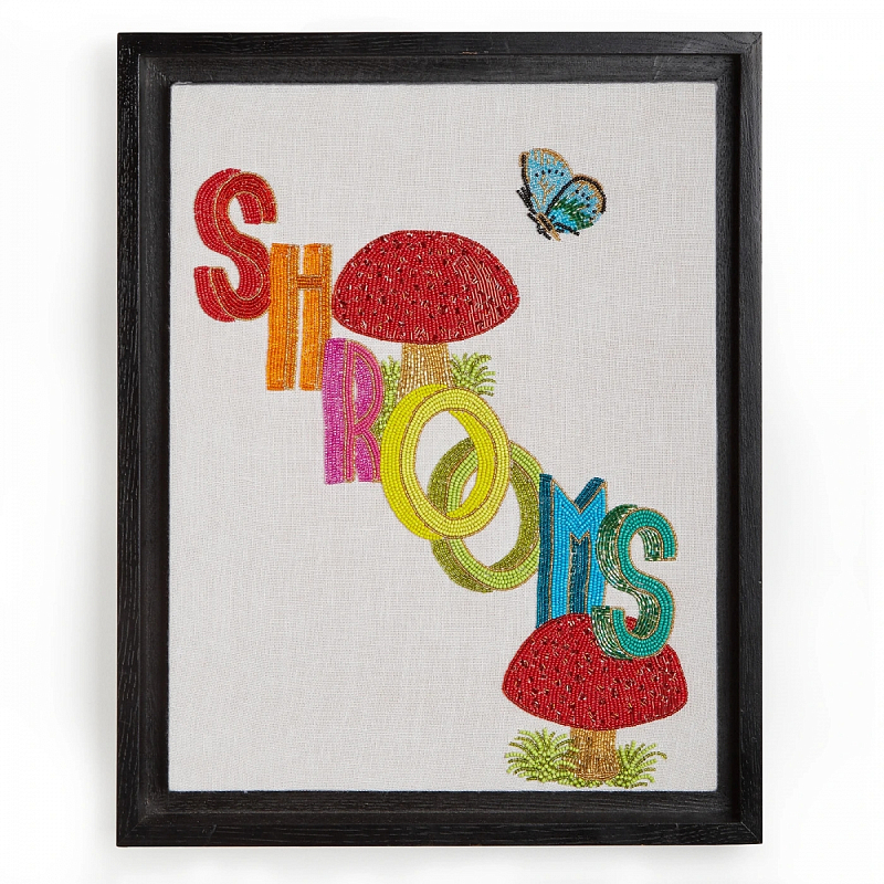 Панно Jonathan Adler Shrooms Beaded Wall Art Мульти Панно Jonathan Adler Shrooms Beaded Wall Art Мульти в Саратове | Loft Concept