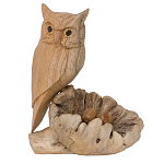 Статуэтка из дерева сова Animals of the World варинант исполнения - 4 | Loft Concept в Саратове