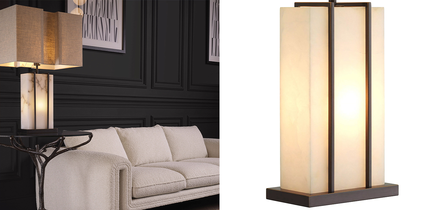 Настольная лампа Eichholtz Table Lamp Graham Настольная лампа Eichholtz Table Lamp Graham - Loft-Concept в Саратове