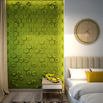 Гипсовая 3D Панель M-41 A, B варинант исполнения - 2 | Loft Concept в Саратове