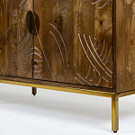 Широкая тумба с фактурным фасадом Termite варинант исполнения - 4 | Loft Concept в Саратове