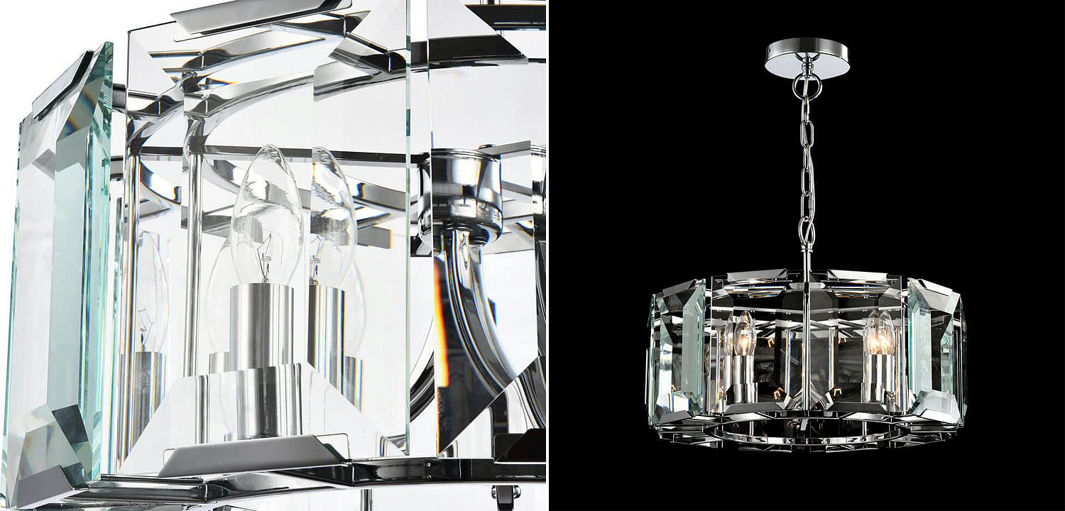 Люстра Lari Harlow Crystal Round Chandelier chrome 5 Люстра Lari Harlow Crystal Round Chandelier chrome 5 - Loft-Concept в Саратове