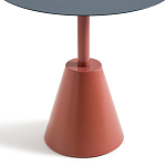 Стол для сада из стали Round Steel варинант исполнения - 3 | Loft Concept в Саратове