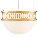 Подвесной светильник с фактурным золотым каркасом Exceptional Classic Design варинант исполнения - 1 | Loft Concept в Саратове