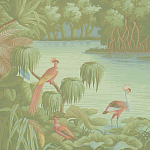 Обои ручная роспись Le Brésil Pastel варинант исполнения - 3 | Loft Concept в Саратове