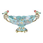 Чаша фарфоровая с птичками Bird of Paradise Bowl варинант исполнения - 1 | Loft Concept в Саратове