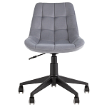 Мягкое компьютерное кресло Plushe Grey варинант исполнения - 3 | Loft Concept в Саратове