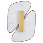 Бра с мраморными вставками Marble Plates варинант исполнения - 1 | Loft Concept в Саратове