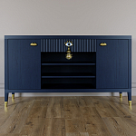 Комод-буфет Elsa Dreams Blue с открытыми полками   варинант исполнения - 5 | Loft Concept в Саратове