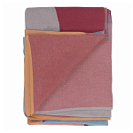 Плед из хлопка с абстрактным принтом Elysian Flow Ember варинант исполнения - 2 | Loft Concept в Саратове