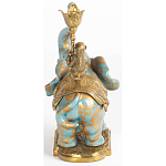 Фарфоровый подсвечник Слон с эмоцией Fluens варинант исполнения - 5 | Loft Concept в Саратове