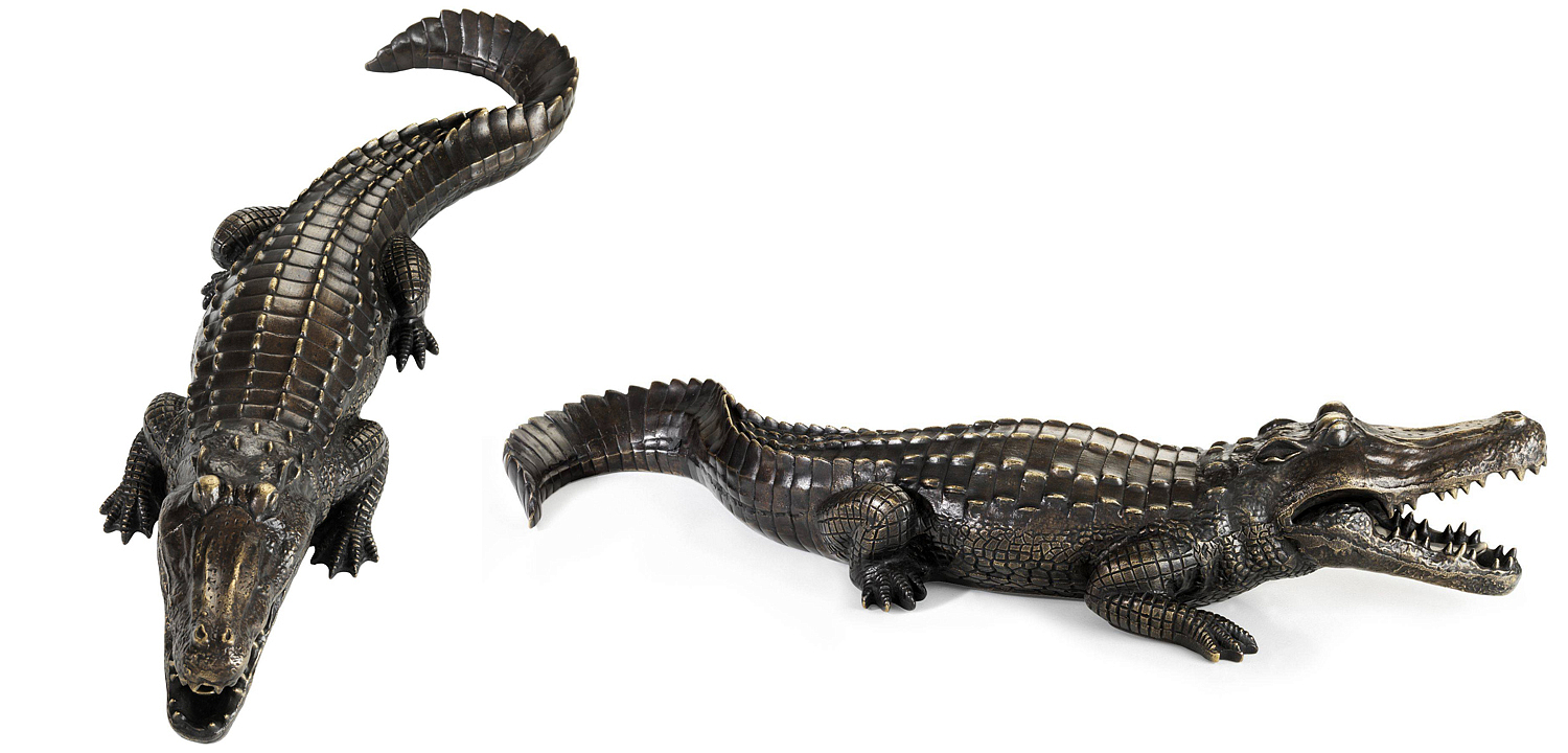 Статуэтка Eichholtz Crocodile Статуэтка Eichholtz Crocodile - Loft-Concept в Саратове