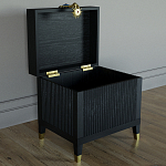 Сундук Eye Elsa Dreams Black варинант исполнения - 2 | Loft Concept в Саратове