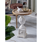 Приставной столик с резным античным узором Antique Engraving варинант исполнения - 8 | Loft Concept в Саратове