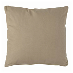 Подушка декоративная хлопковая бежевого цвета с абстрактным принтом Elysian Flow Sand варинант исполнения - 2 | Loft Concept в Саратове