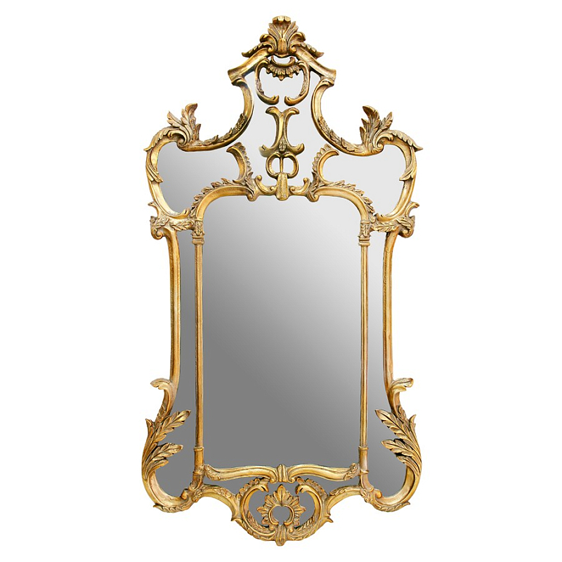 Зеркало Golden Monogram Flora Золотой Зеркало Golden Monogram Flora Золотой в Саратове | Loft Concept