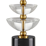 Настольная лампа с чашеобразными дисками на корпусе Glowing Waterfall варинант исполнения - 1 | Loft Concept в Саратове