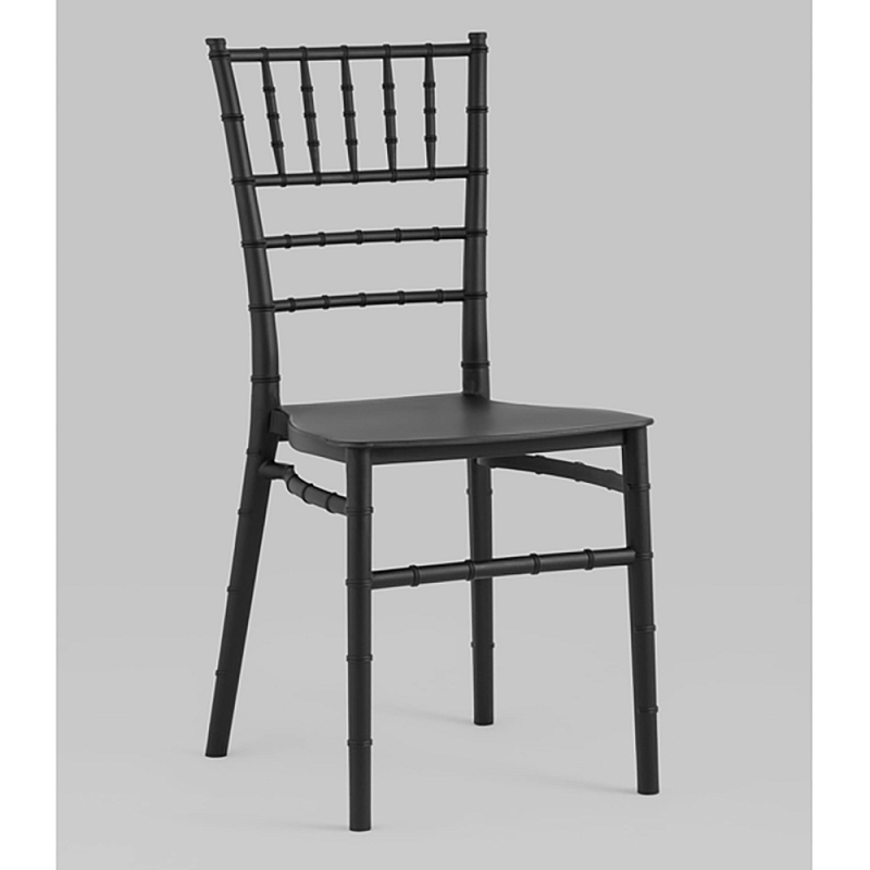 Стул Chiavari пластик черный Черный Стул Chiavari пластик черный Черный в Саратове | Loft Concept