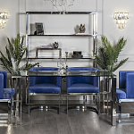 Стол обеденный металлический Weightlessness варинант исполнения - 4 | Loft Concept в Саратове