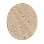 Бра с круглым плафоном из травертина Shaw Marble Lighting варинант исполнения - 4 | Loft Concept в Саратове