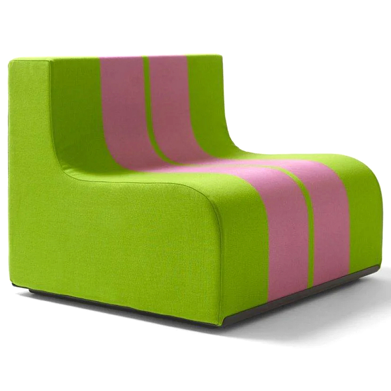 Дизайнерское кресло зеленое Poltronova Sofo Verosa Green Pink Armchair Салатовый Розовый Дизайнерское кресло зеленое Poltronova Sofo Verosa Green Pink Armchair Салатовый Розовый в Саратове | Loft Concept