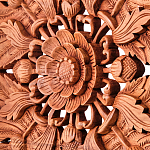 Панно из дерева квадратное Novala Panel With Trees варинант исполнения - 2 | Loft Concept в Саратове