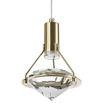 Подвесной светильник с плафоном в форме бриллианта Diamond Crystal Hanging Lamp варинант исполнения - 1 | Loft Concept в Саратове