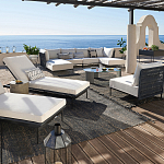 Кашпо Elevated Planters Luna 54 белое варинант исполнения - 5 | Loft Concept в Саратове