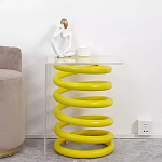 Дизайнерский журнальный стол на 2-х конусообразных ножках Epykopy варинант исполнения - 1 | Loft Concept в Саратове