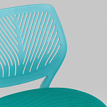 Яркий компьютерный стул Tropica Turquoise варинант исполнения - 7 | Loft Concept в Саратове