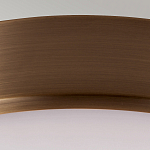 Потолочный светильник круглой формы с белым выпуклым матовым плафоном Feiss варинант исполнения - 3 | Loft Concept в Саратове