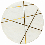 Кофейный столик с мраморной столешницей Sleeve варинант исполнения - 4 | Loft Concept в Саратове