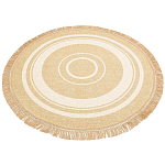 Ковер из комбинированного состава с узором The Cycle of Happiness варинант исполнения - 4 | Loft Concept в Саратове