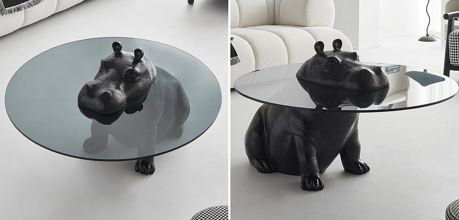 Кофейный Стол Бегемот Hippo Sitting Coffee Table Кофейный Стол Бегемот Hippo Sitting Coffee Table - Loft-Concept в Саратове