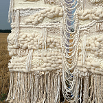 Вязанное панно для ресторана WINTER варинант исполнения - 1 | Loft Concept в Саратове