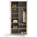 Шкаф с двумя дверцами из плетеного ротанга Tomio Wicker Furniture варинант исполнения - 5 | Loft Concept в Саратове