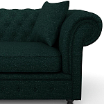 Мебельная ткань Шенилл темно-зеленый цвет 138 см T4-36 варинант исполнения - 8 | Loft Concept в Саратове