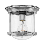 Потолочный светильник для ванных комнат с цилиндрическим стеклянным плафоном и одной лампой Hinkley варинант исполнения - 13 | Loft Concept в Саратове