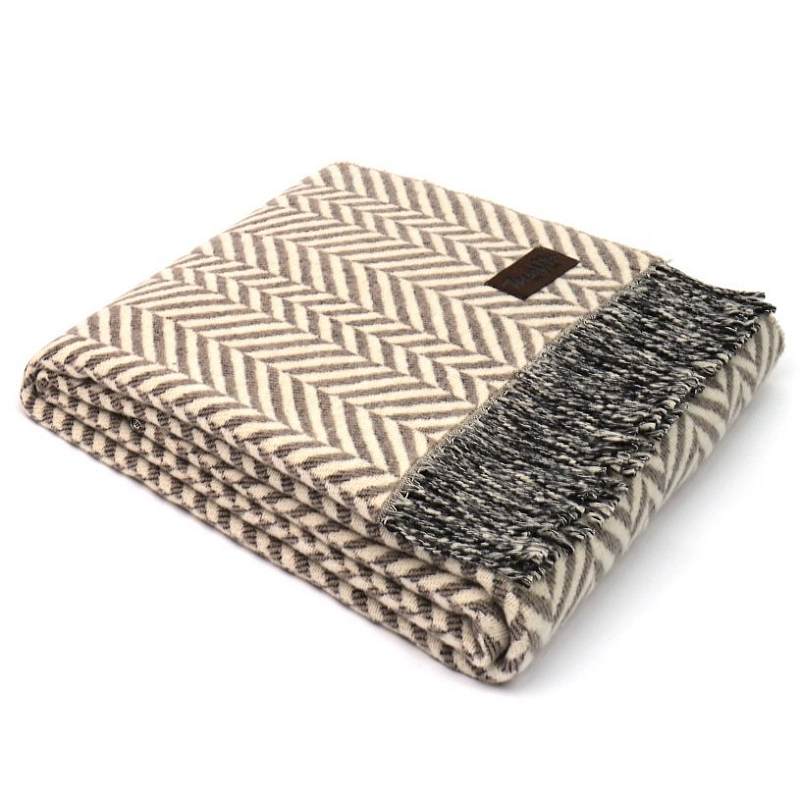 Плед PALLADIO 0001 Marzotto Бежевый в Саратове | Loft Concept 