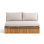 Двухместный диван для сада Acacia варинант исполнения - 2 | Loft Concept в Саратове