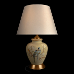 Настольная лампа бежевая с изображением птиц Slip Away варинант исполнения - 2 | Loft Concept в Саратове