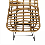 Стул барный с ротанговым плетением Half Bar Chair with Wicker без подлокотников варинант исполнения - 7 | Loft Concept в Саратове