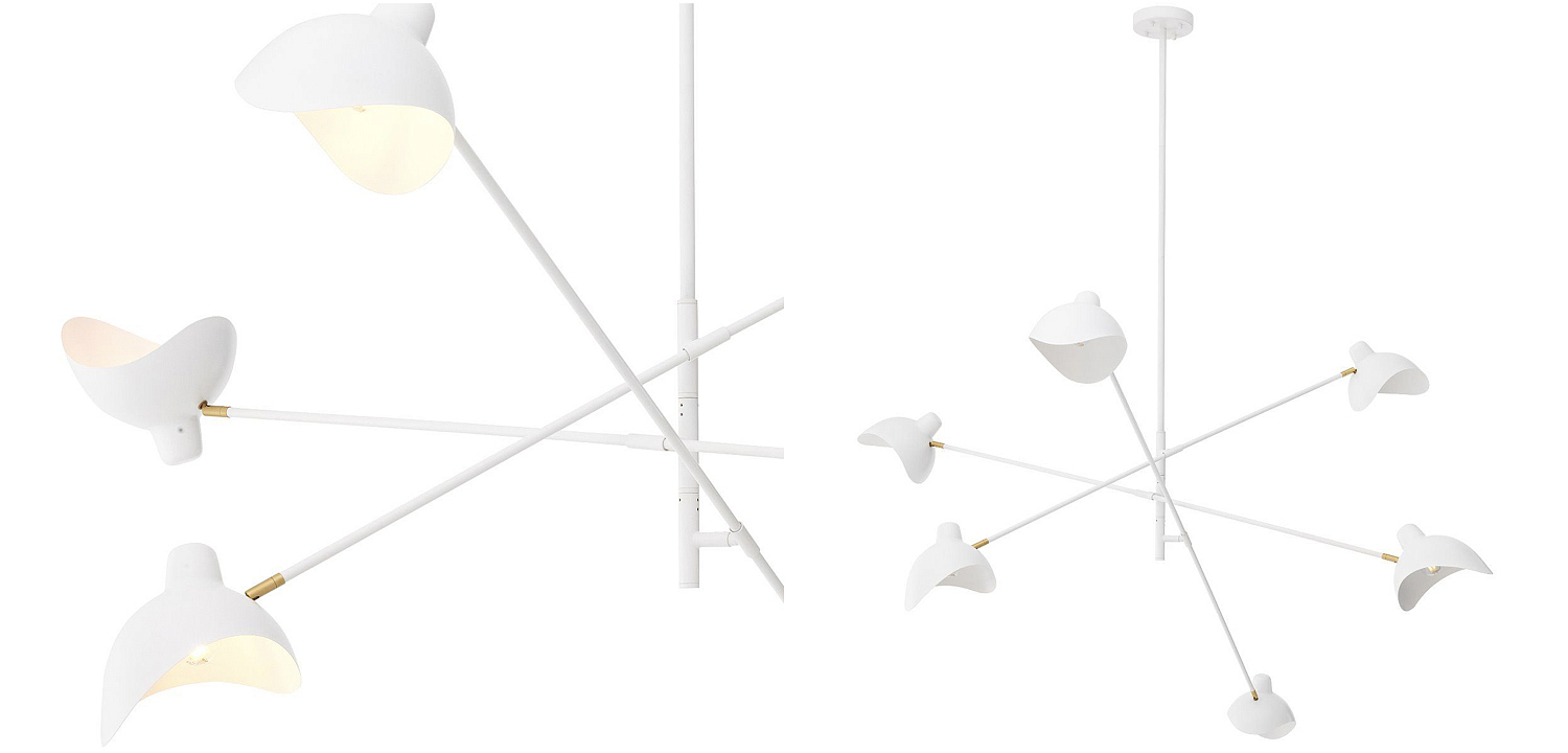 Люстра Eichholtz Chandelier Meryll White Люстра Eichholtz Chandelier Meryll White - Loft-Concept в Саратове